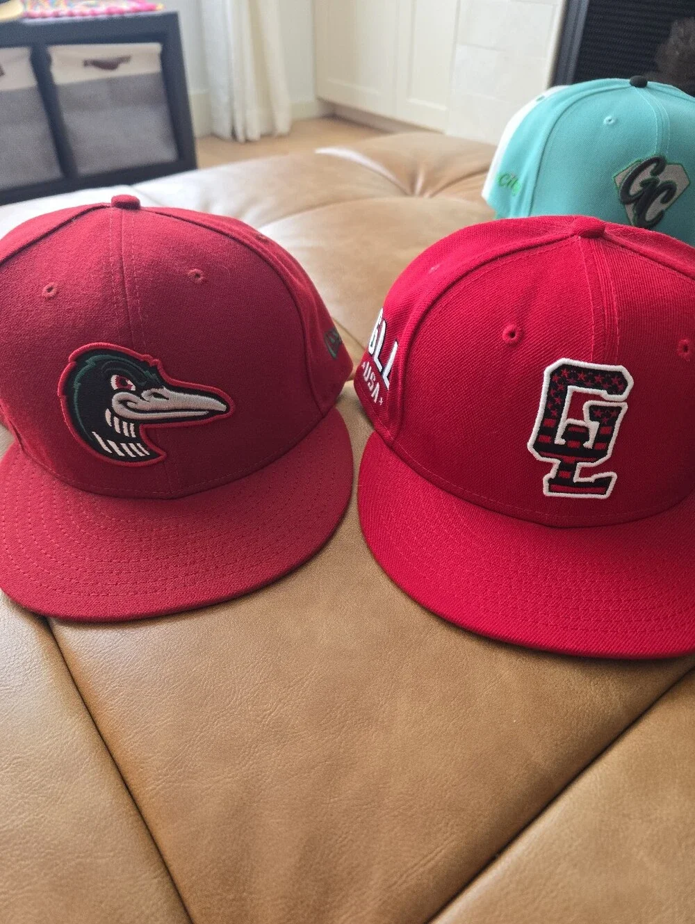 Lot Of 10 New Era 5950 MiLB Minor Leagues Hats Size 8